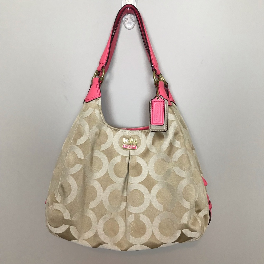 Coach Madison Op Art Maggie Sateen 21125